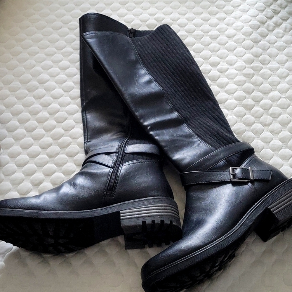 Life Stride knee high boots 10M